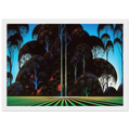 Forest Bouquet Framed Poster | Eyvind Earle Framed Prints Wall Art | Eyvind Earle Prints