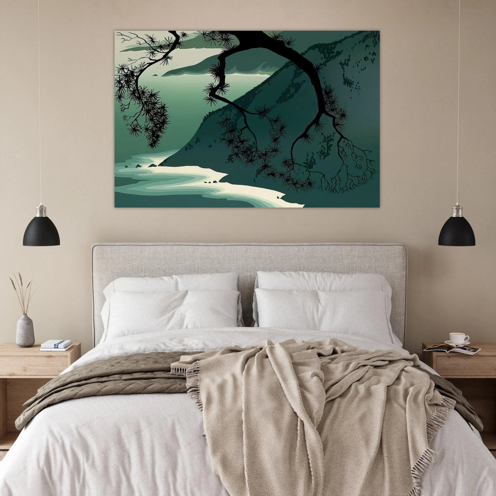 Quiet Evening Poster | Eyvind Earle Poster | Eyvind Earle Prints