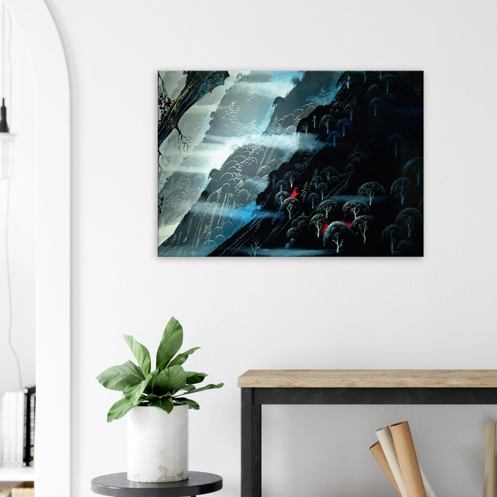 Coastline Fogl Canvas | Eyvind Earle Canvas | Eyvind Earle Prints