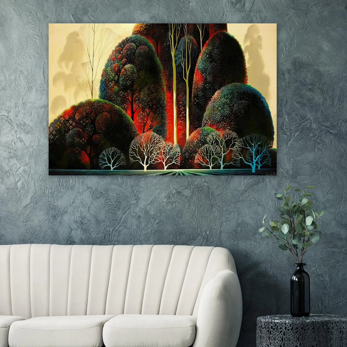 California Orchid Poster | Eyvind Earle Poster | Eyvind Earle Prints