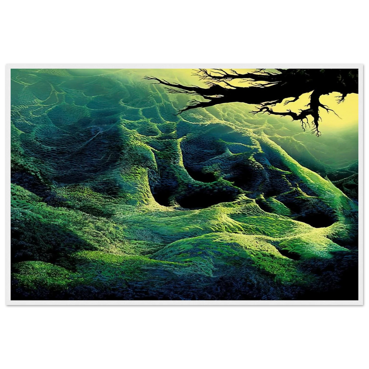 My Soul Framed Poster | Eyvind Earle Framed Prints Wall Art | Eyvind Earle Prints