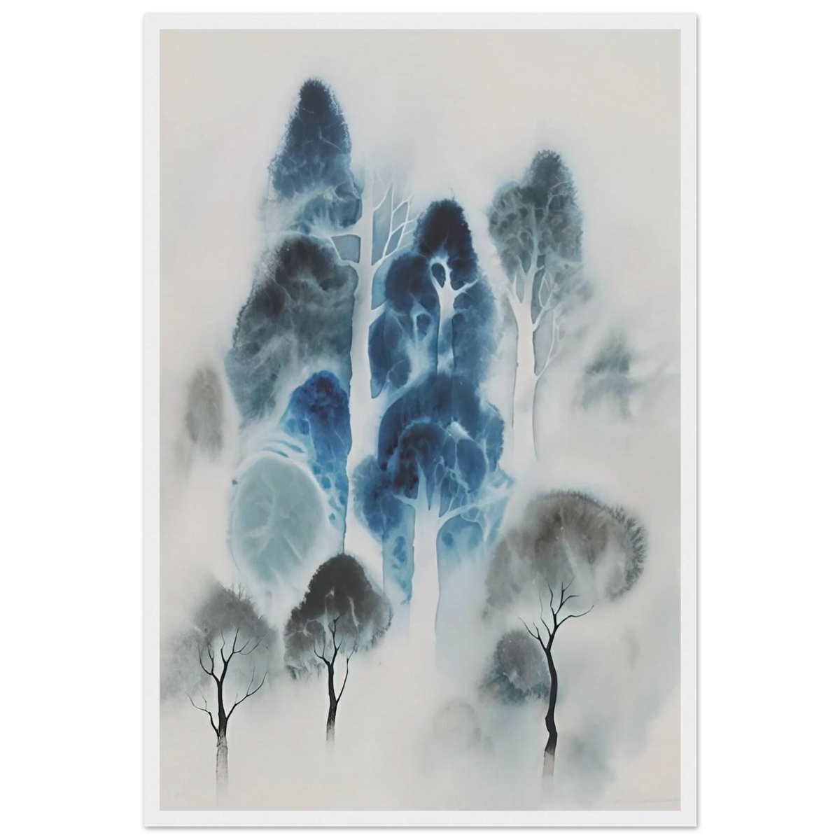 Woodland Framed Poster | Eyvind Earle Framed Prints Wall Art | Eyvind Earle Prints