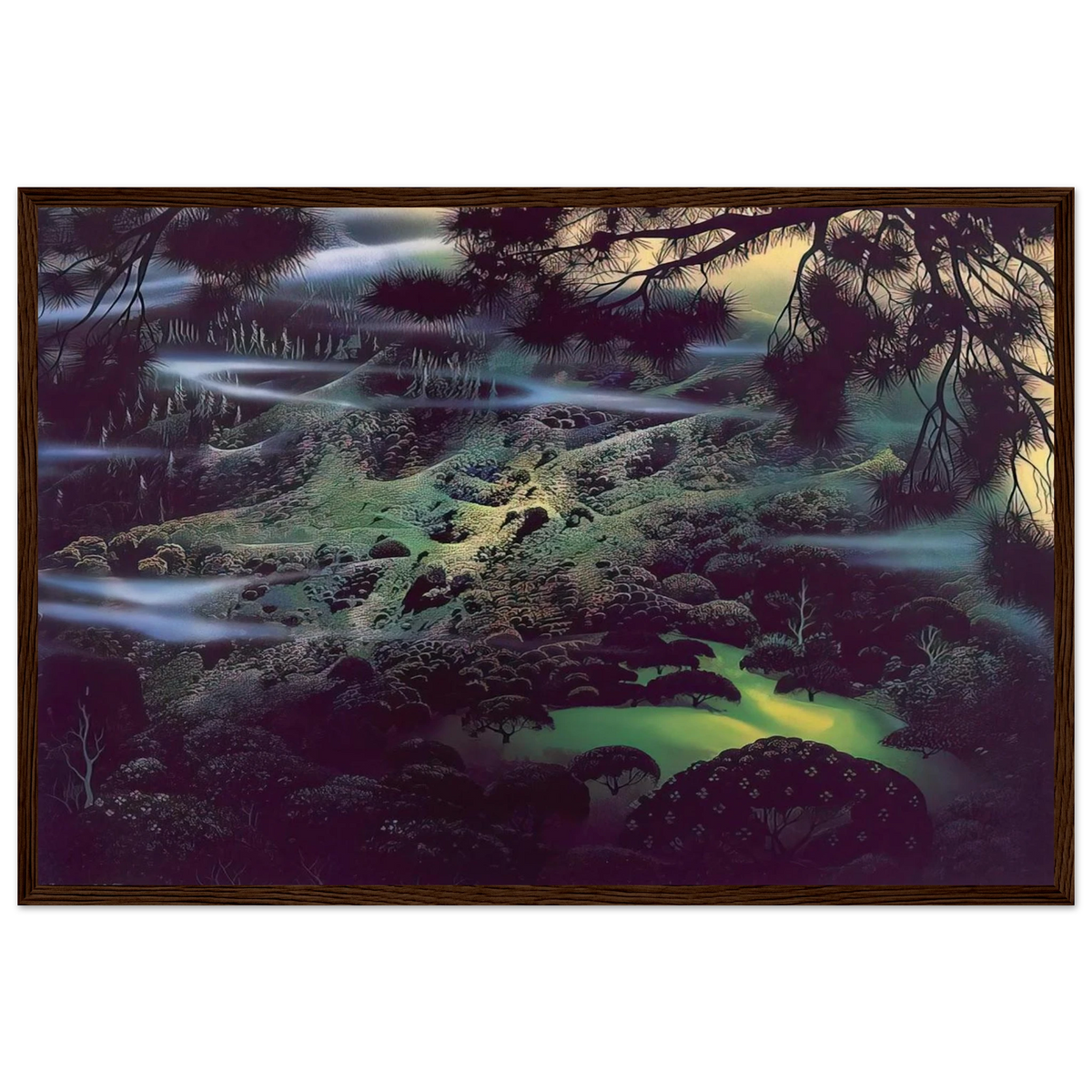 Symphonic Fantasy Framed Poster | Eyvind Earle Framed Prints Wall Art | Eyvind Earle Prints