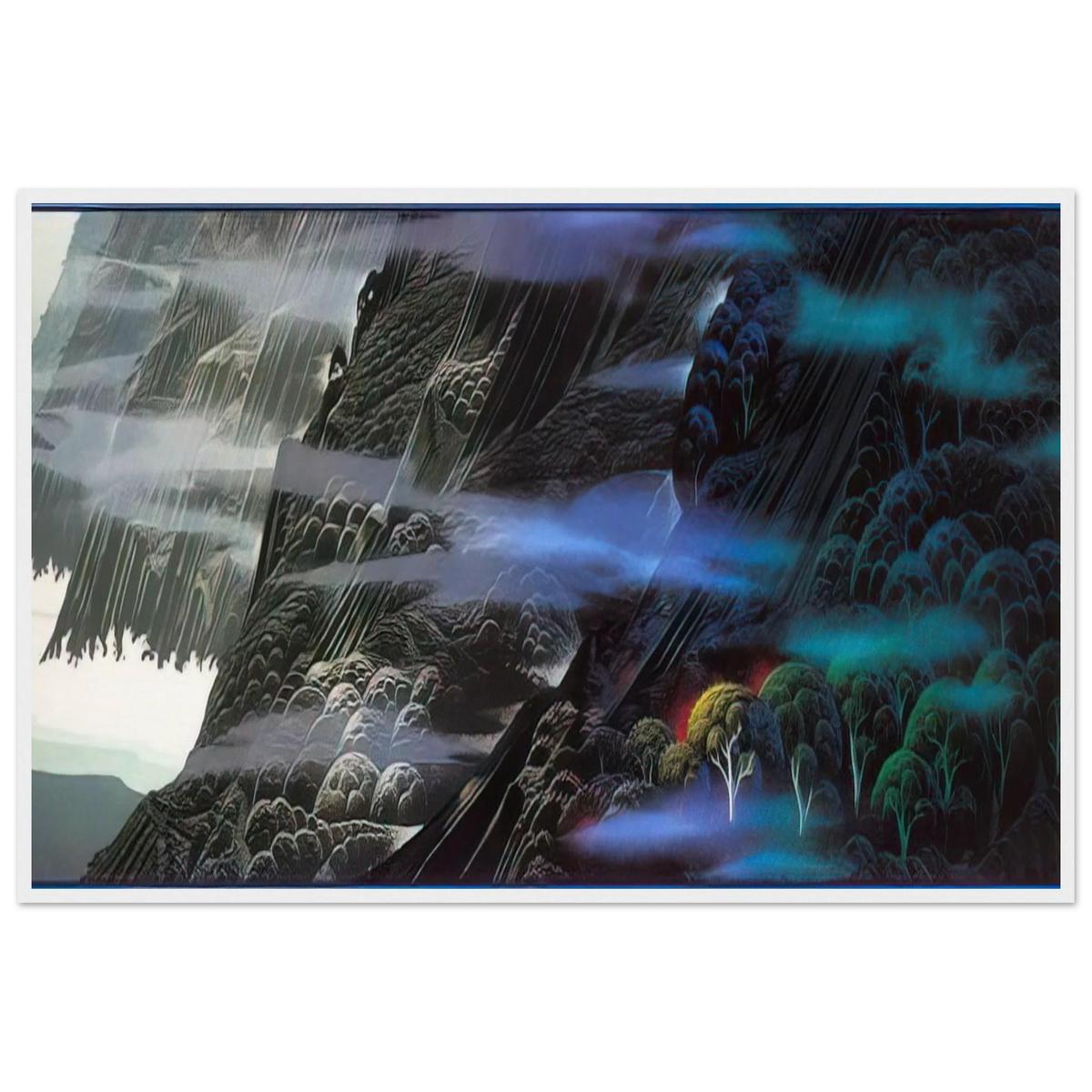 Emerald Coast Framed Poster | Eyvind Earle Framed Prints Wall Art | Eyvind Earle Prints