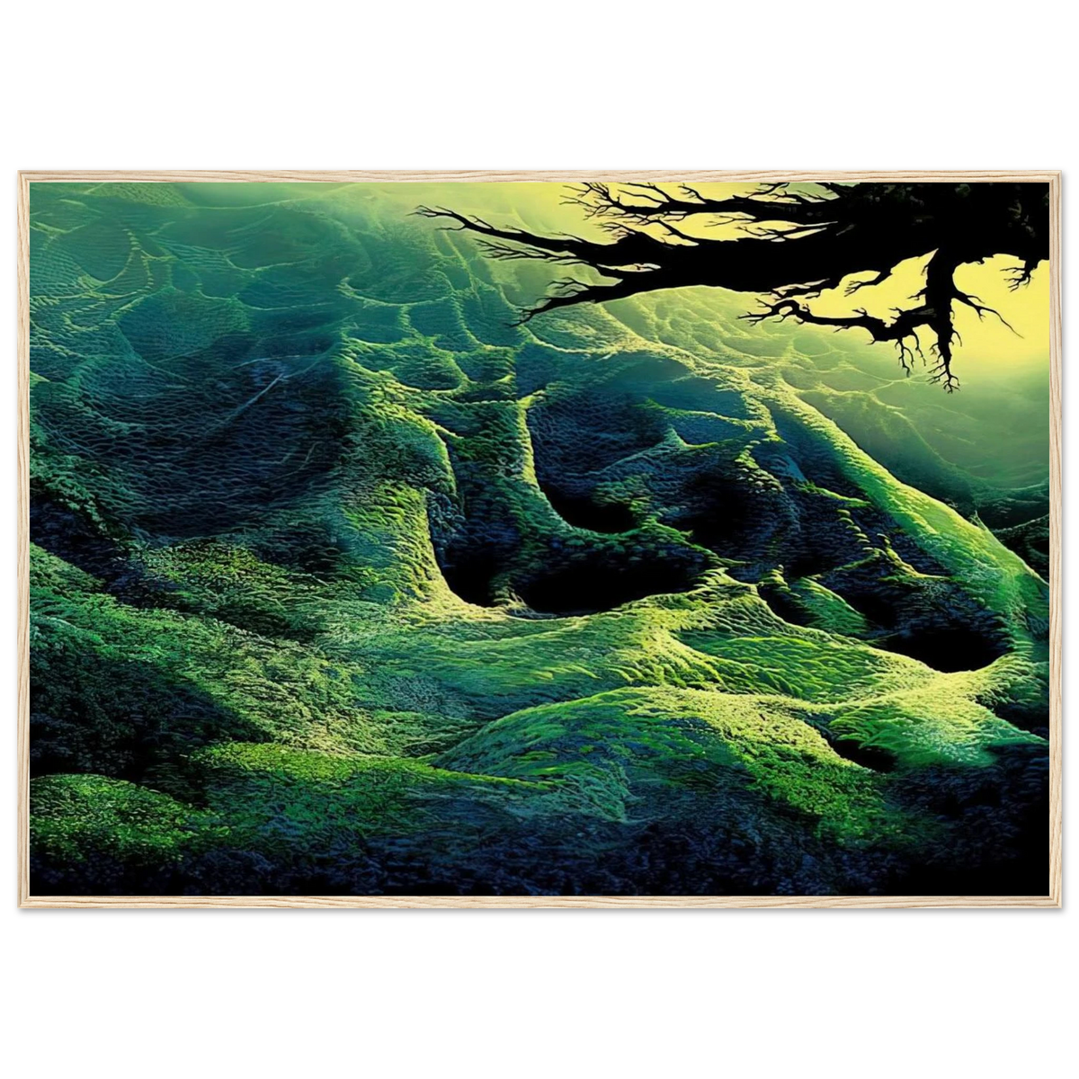 My Soul Framed Poster | Eyvind Earle Framed Prints Wall Art | Eyvind Earle Prints