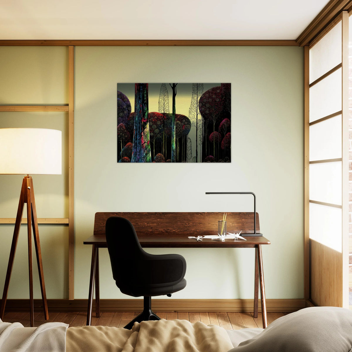 Gothic Forest Canvas | Eyvind Earle Canvas | Eyvind Earle Prints