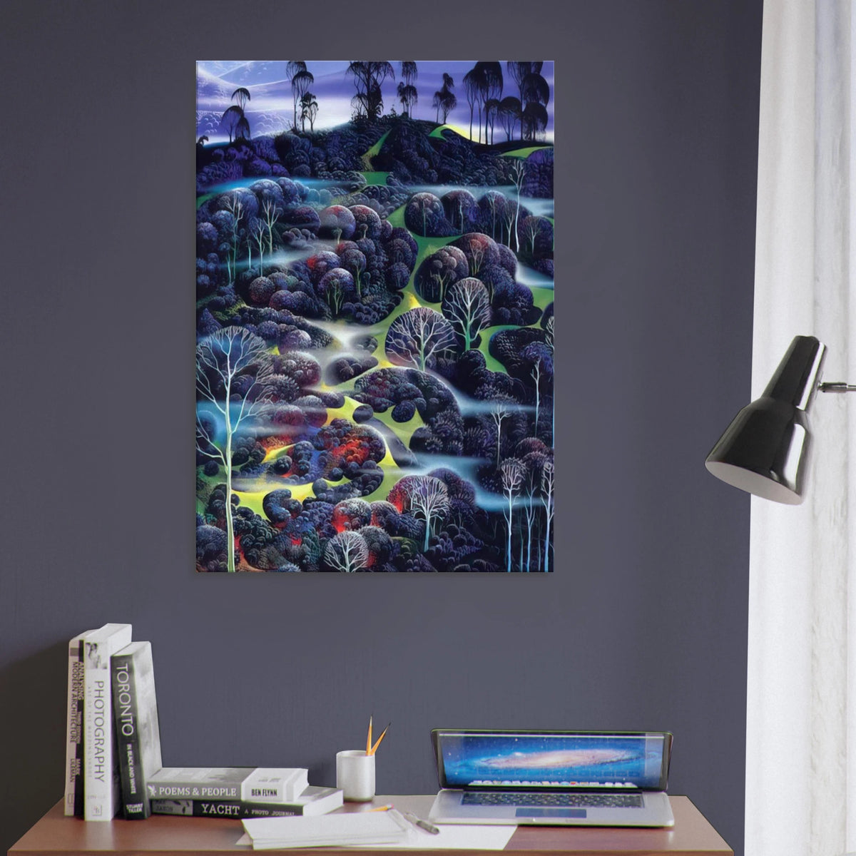 Solemn Solitude Canvas | Eyvind Earle Canvas | Eyvind Earle Prints