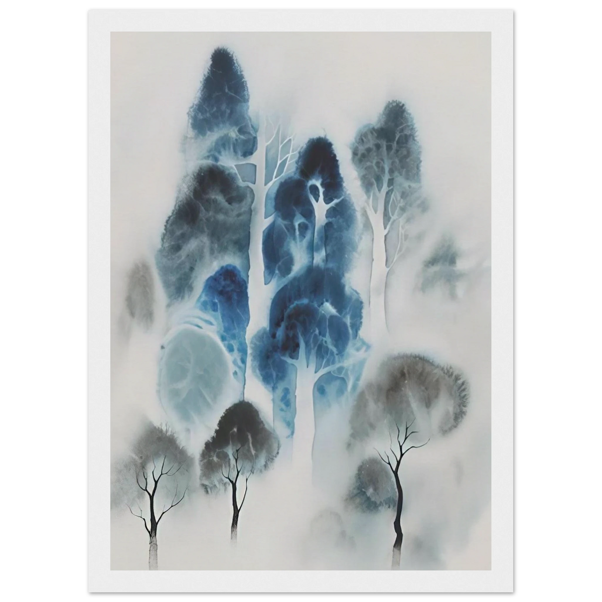 Woodland Framed Poster | Eyvind Earle Framed Prints Wall Art | Eyvind Earle Prints