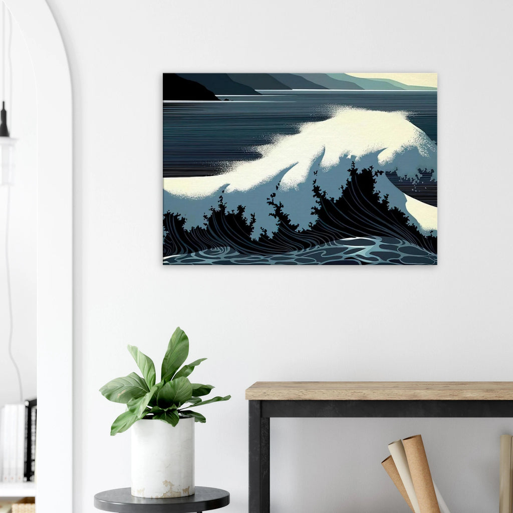A Sounding of Surf Canvas | Eyvind Earle Canvas | Eyvind Earle Prints