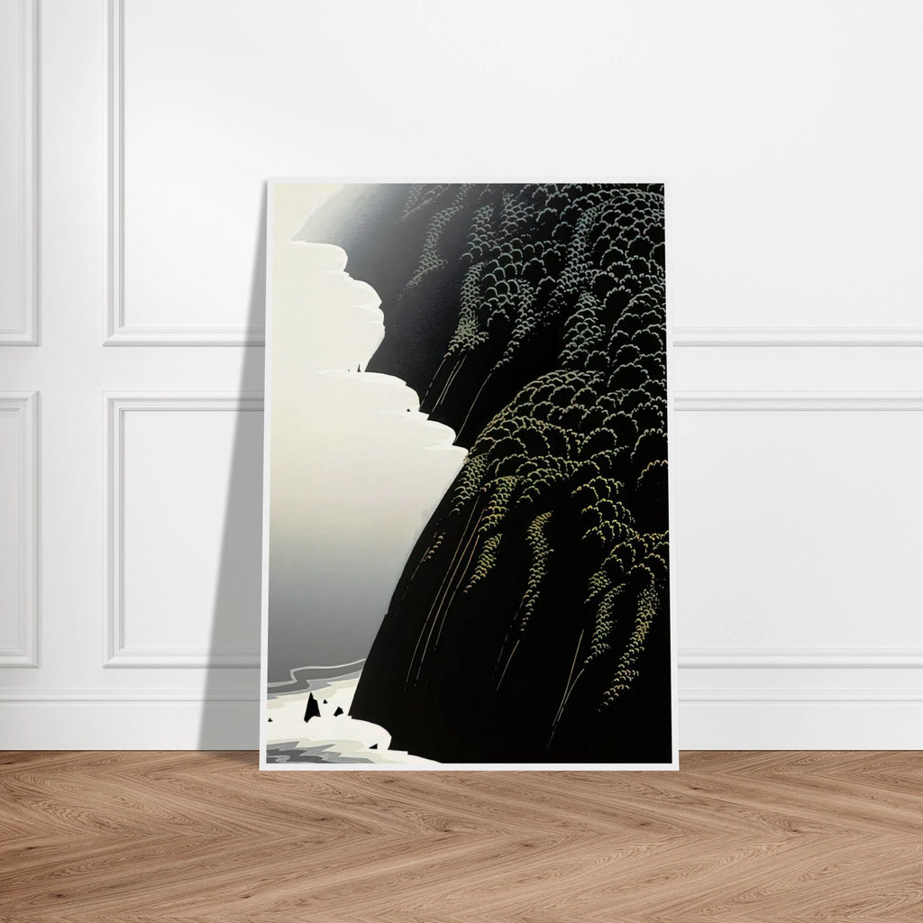 California Coast Framed Poster | Eyvind Earle Framed Prints Wall Art | Eyvind Earle Prints