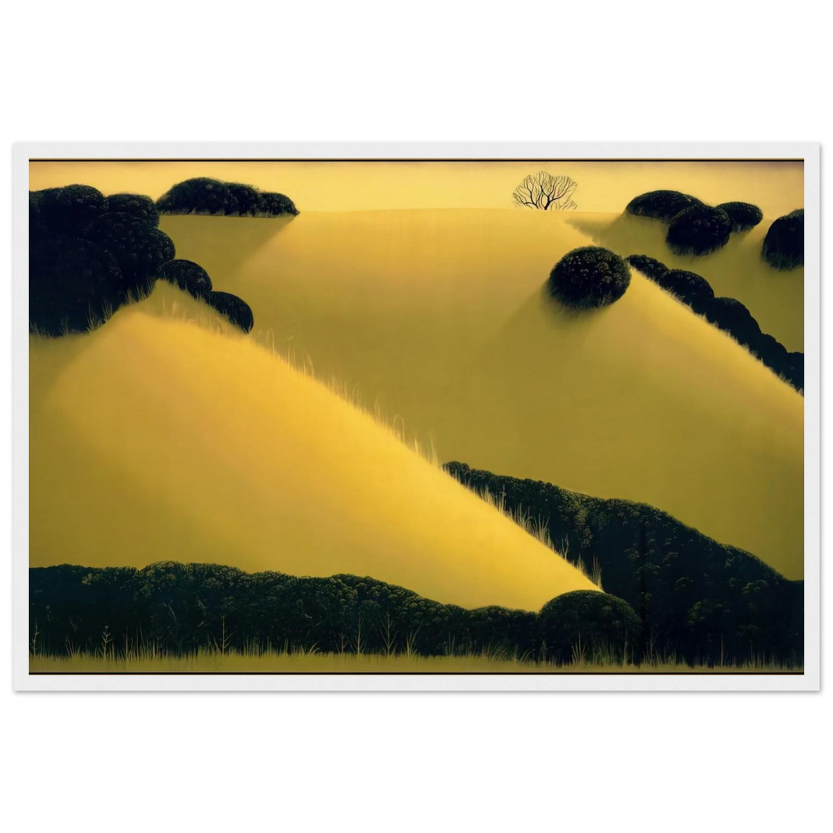 Golden Hills Framed Poster | Eyvind Earle Framed Prints Wall Art | Eyvind Earle Prints