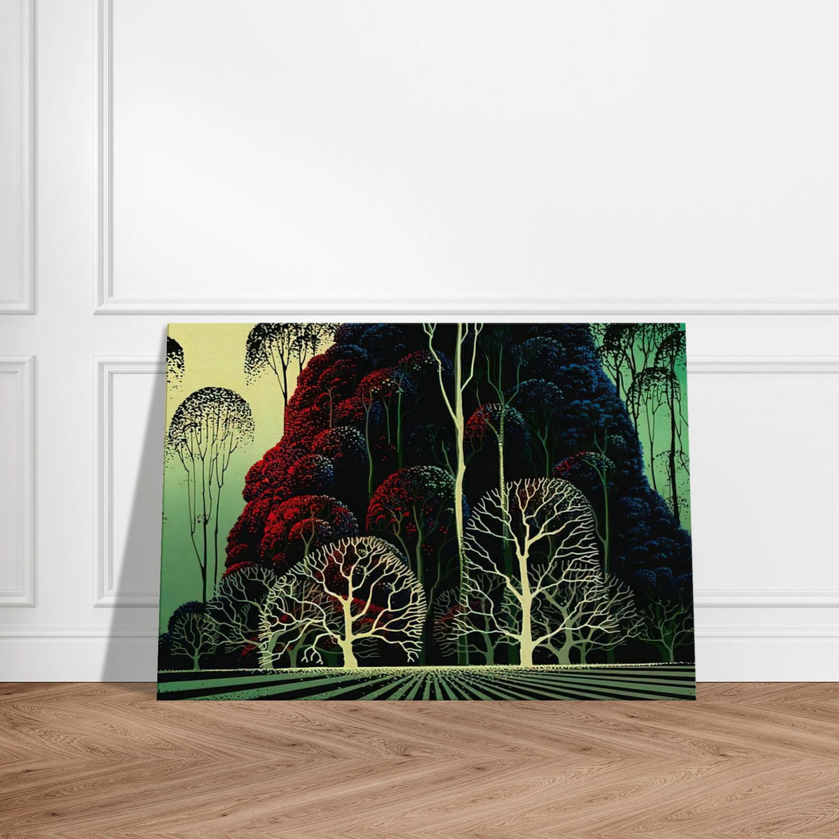 Eucalyptus Forest Canvas | Eyvind Earle Canvas | Eyvind Earle Prints