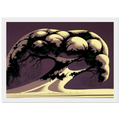 Snow Tree Framed Poster | Eyvind Earle Framed Prints Wall Art | Eyvind Earle Prints