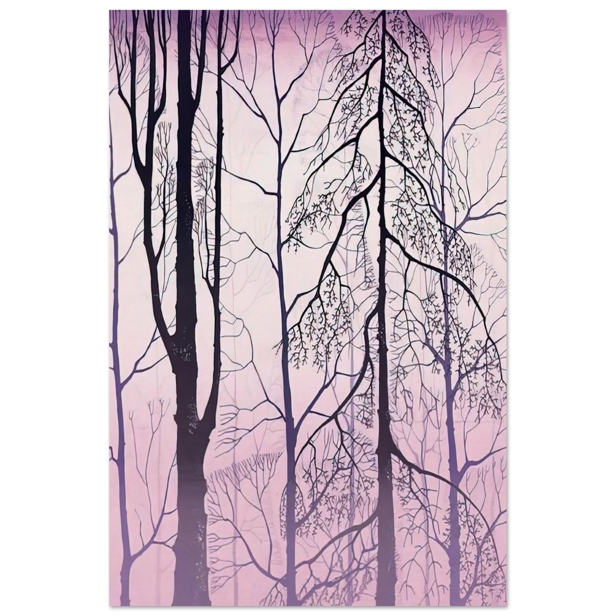 Winter woods Poster | Eyvind Earle Poster | Eyvind Earle Prints