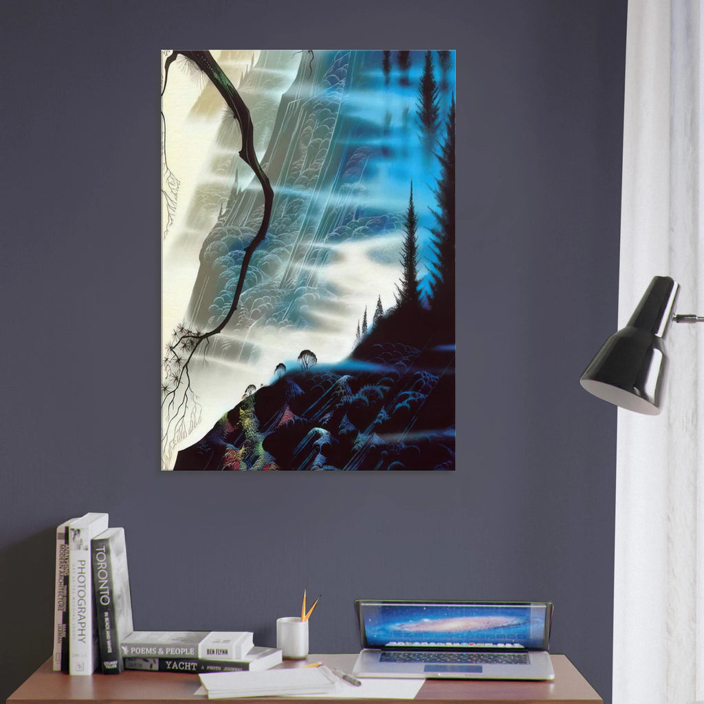 Sea Cliffs and Redwoods Canvas | Eyvind Earle Canvas | Eyvind Earle Prints