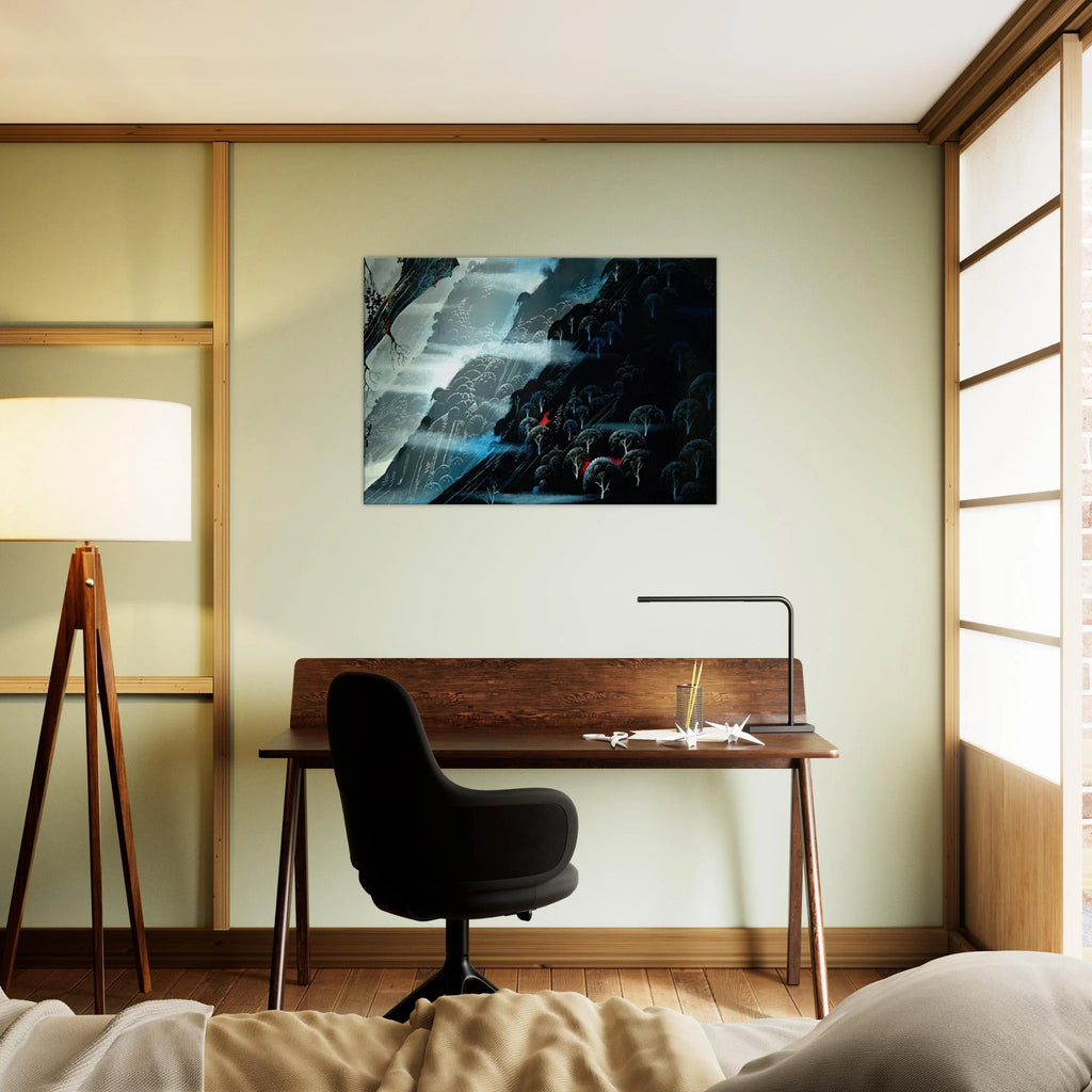 Coastline Fogl Canvas | Eyvind Earle Canvas | Eyvind Earle Prints