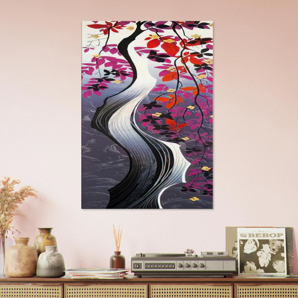 Twisted Tree Canvas | Eyvind Earle Canvas | Eyvind Earle Prints