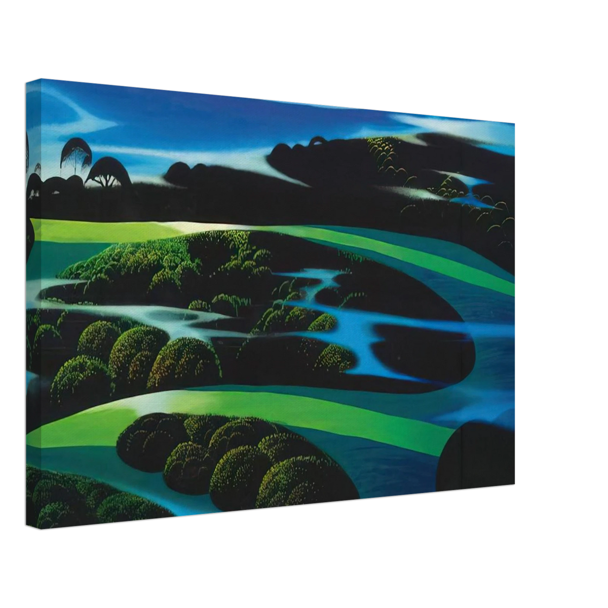 Summers Twilight Canvas | Eyvind Earle Canvas | Eyvind Earle Prints