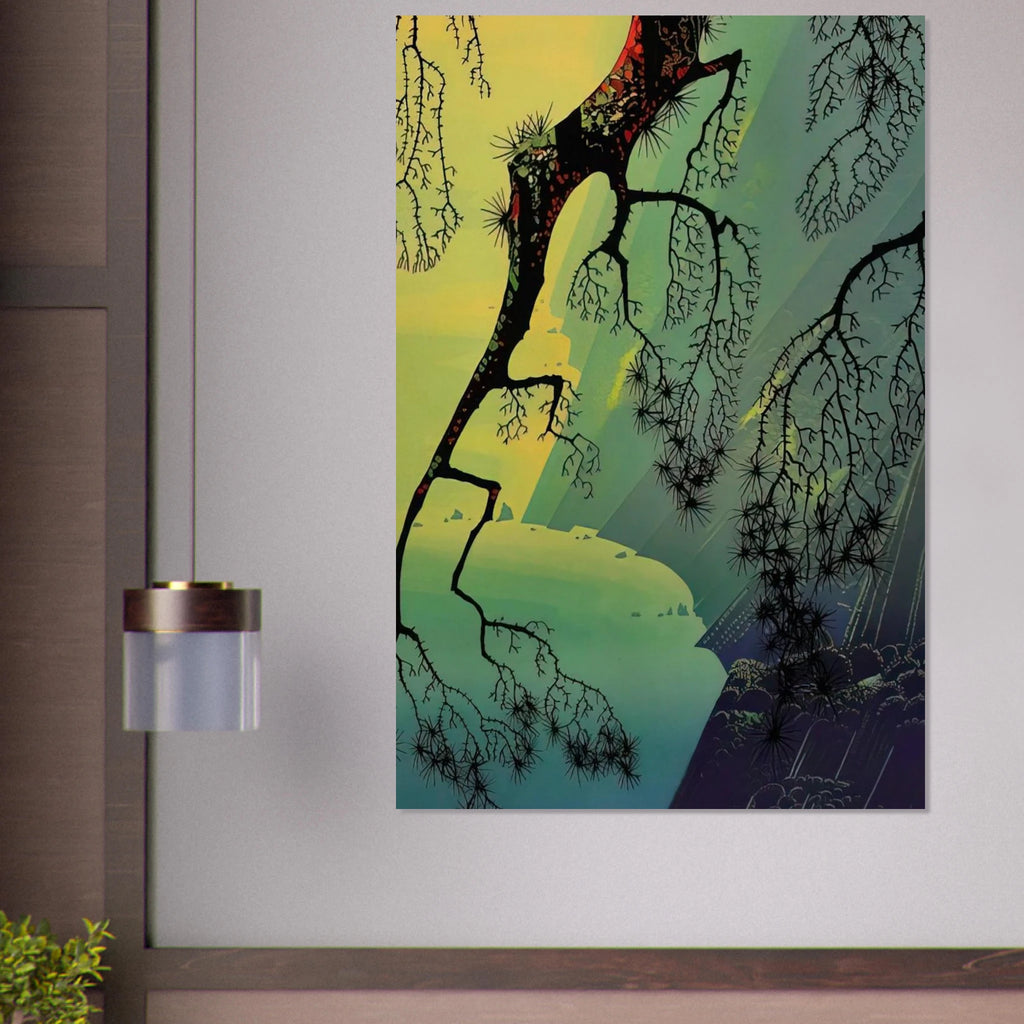 Fog Mist Poster | Eyvind Earle Poster | Eyvind Earle Prints