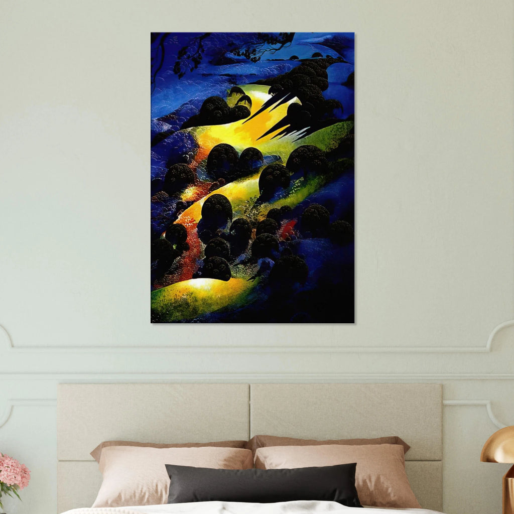 Sunset Flame Canvas | Eyvind Earle Canvas | Eyvind Earle Prints