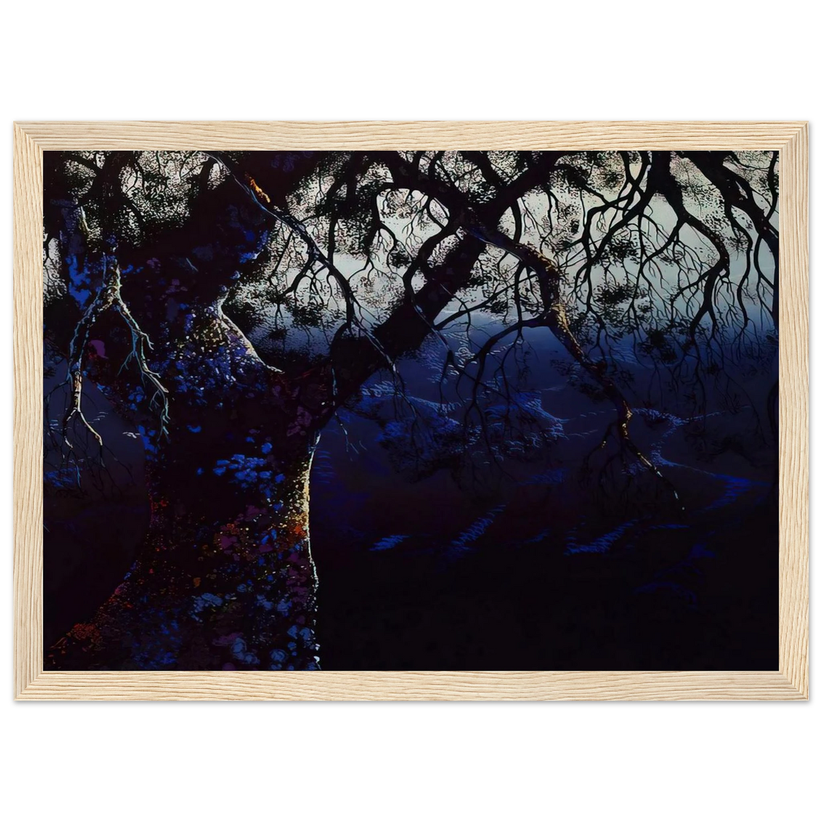 Jewel Tree Framed Poster | Eyvind Earle Framed Prints Wall Art | Eyvind Earle Prints