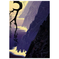 Purple Mist Poster | Eyvind Earle Poster | Eyvind Earle Prints