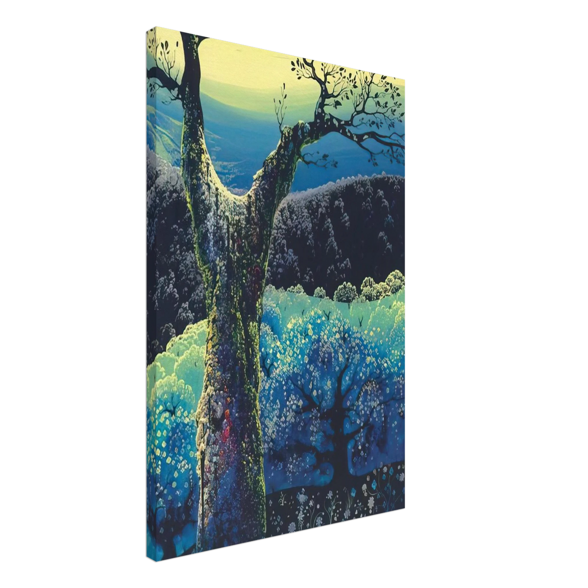 Orchard in Bloom Canvas | Eyvind Earle Canvas | Eyvind Earle Prints