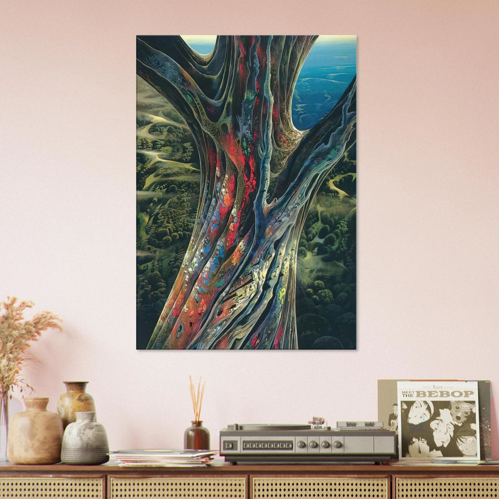 The Great Jewel Tree Canvas | Eyvind Earle Canvas | Eyvind Earle Prints