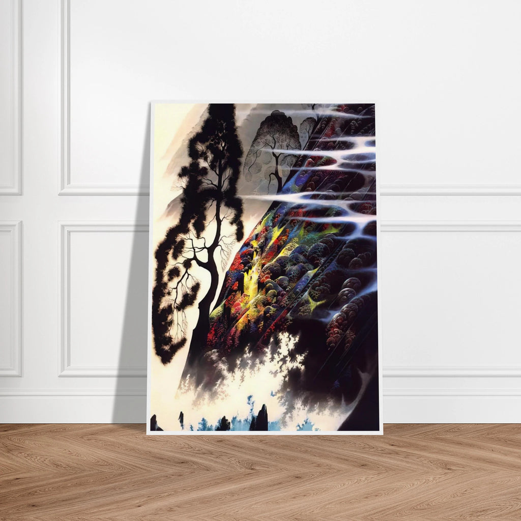 Radiant Splendor Framed Poster | Eyvind Earle Framed Prints Wall Art | Eyvind Earle Prints