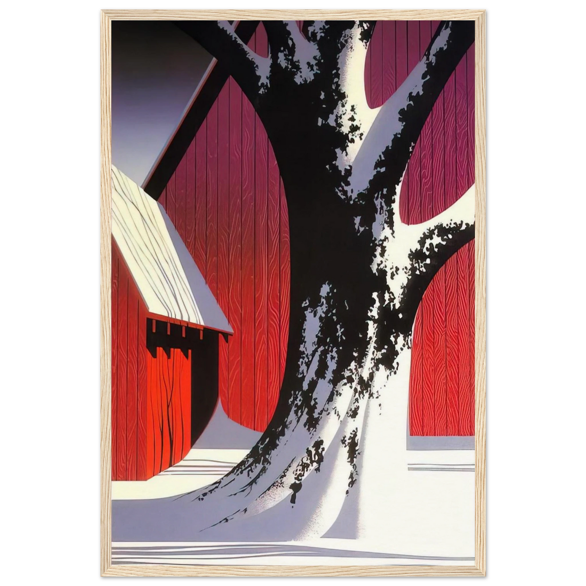 Ruby Framed Poster | Eyvind Earle Framed Prints Wall Art | Eyvind Earle Prints