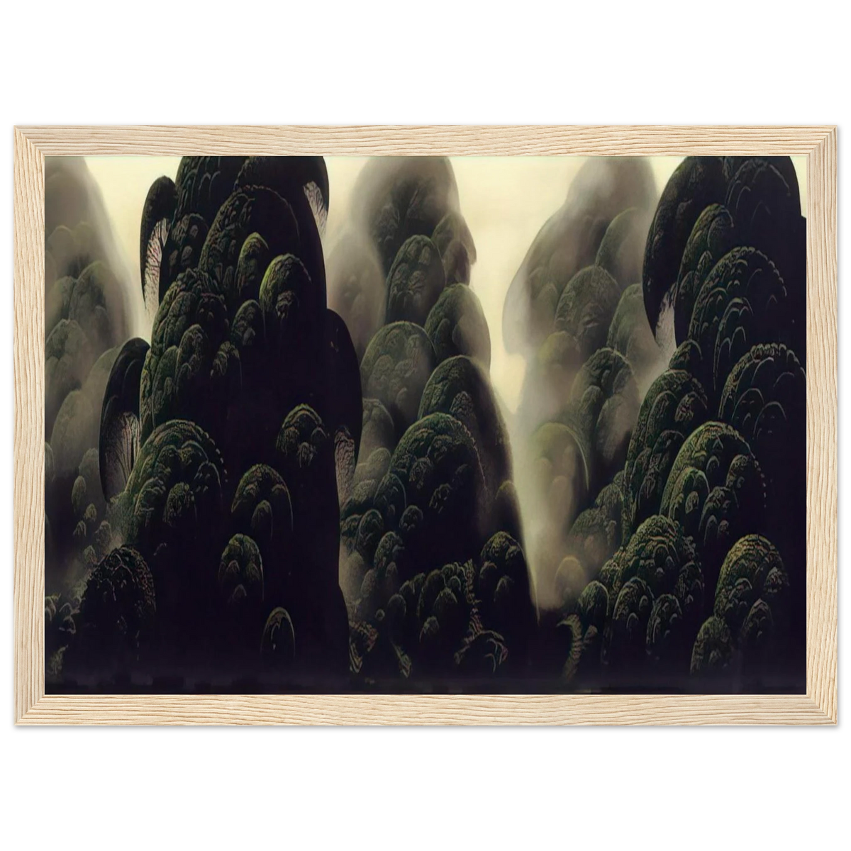 Spirit Grove Framed Poster | Eyvind Earle Framed Prints Wall Art | Eyvind Earle Prints