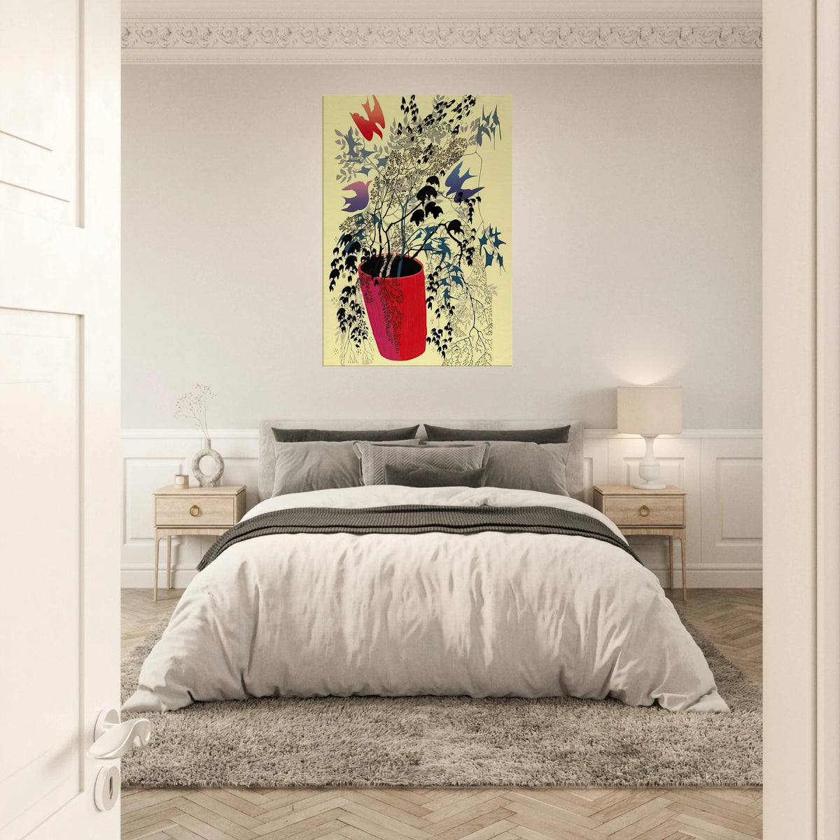 Red Barrell Canvas | Eyvind Earle Canvas | Eyvind Earle Prints