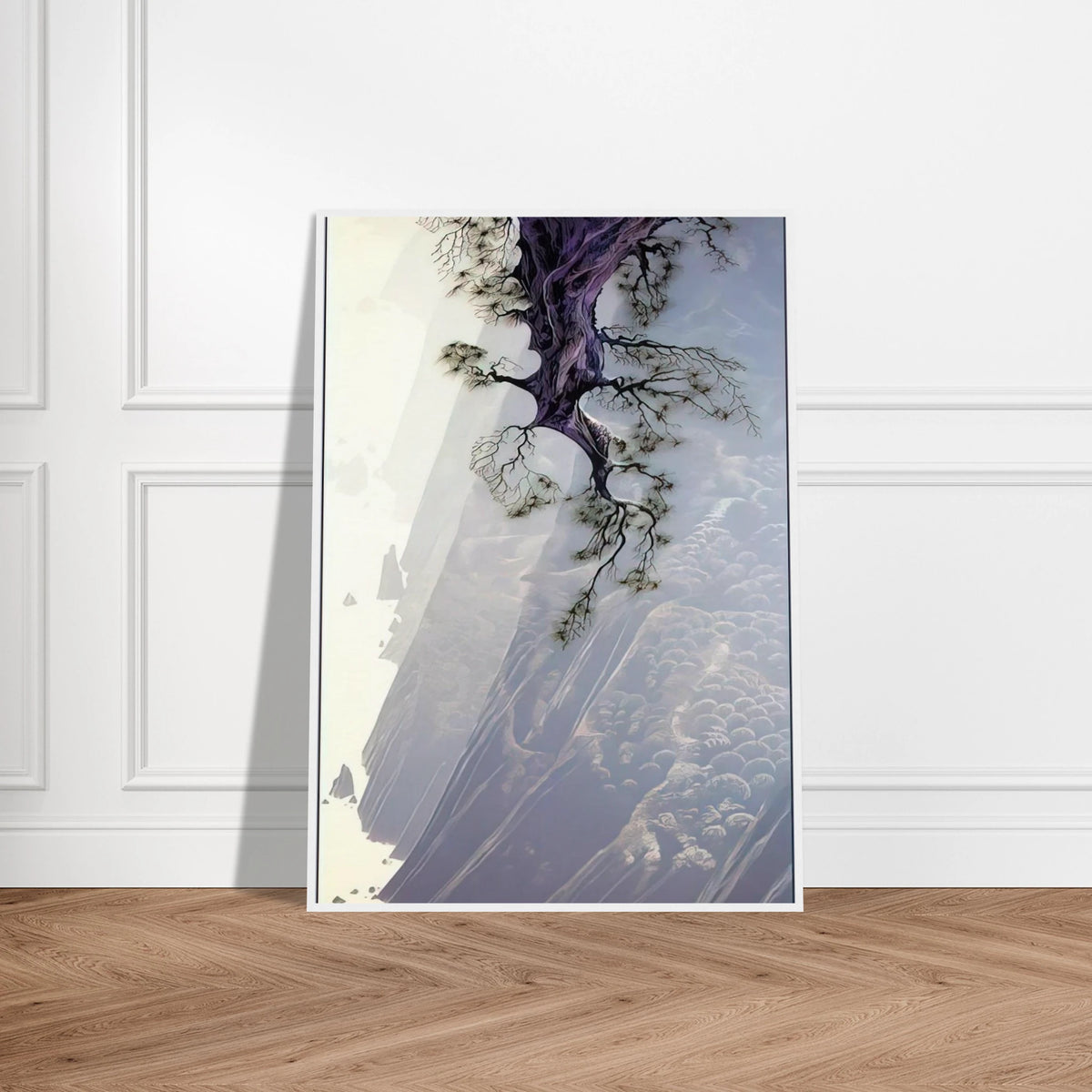 Mountain Rise Framed Poster | Eyvind Earle Framed Prints Wall Art | Eyvind Earle Prints