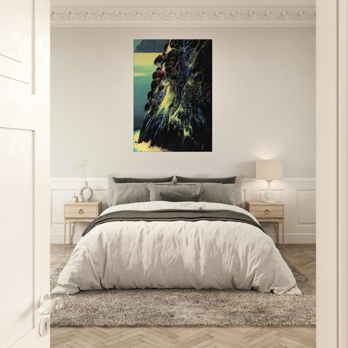 Big Sur Poem Canvas | Eyvind Earle Canvas | Eyvind Earle Prints