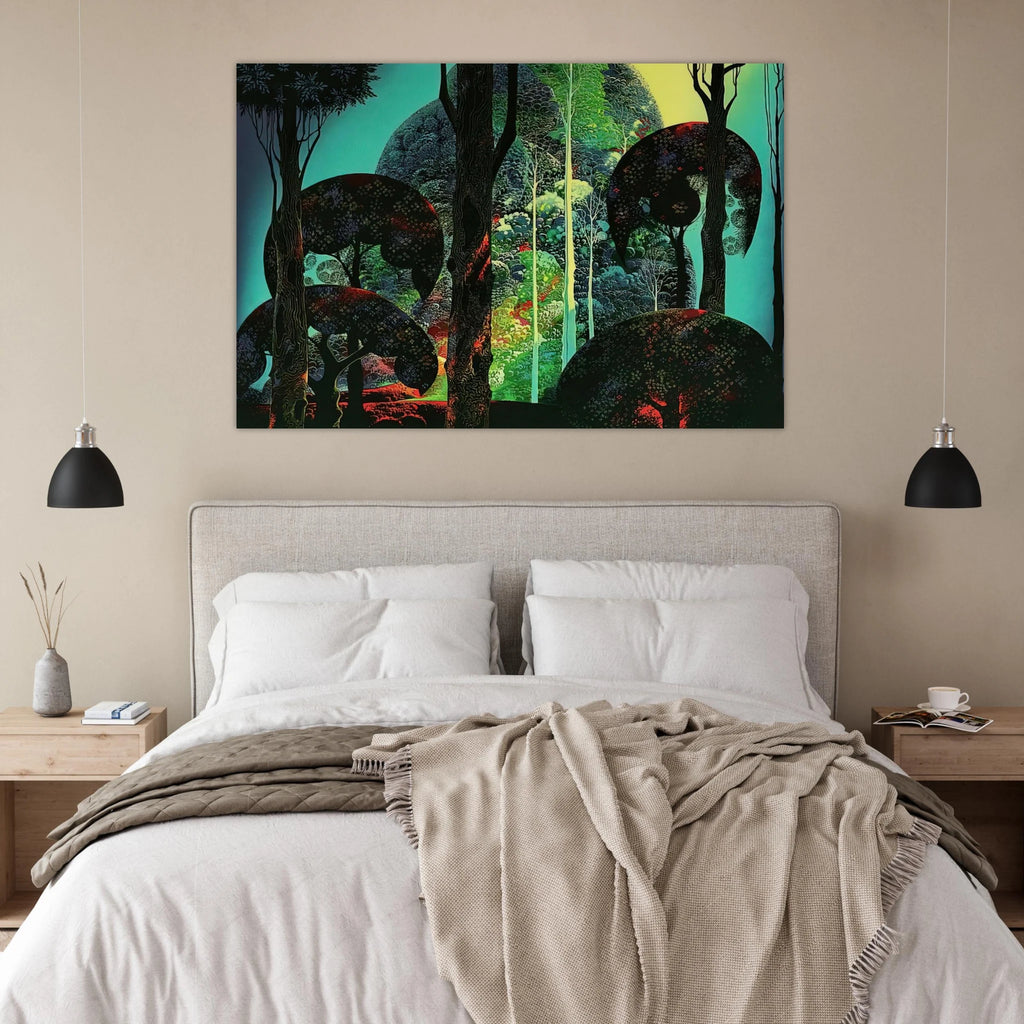 Fired by Sun Poster | Eyvind Earle Poster | Eyvind Earle Prints