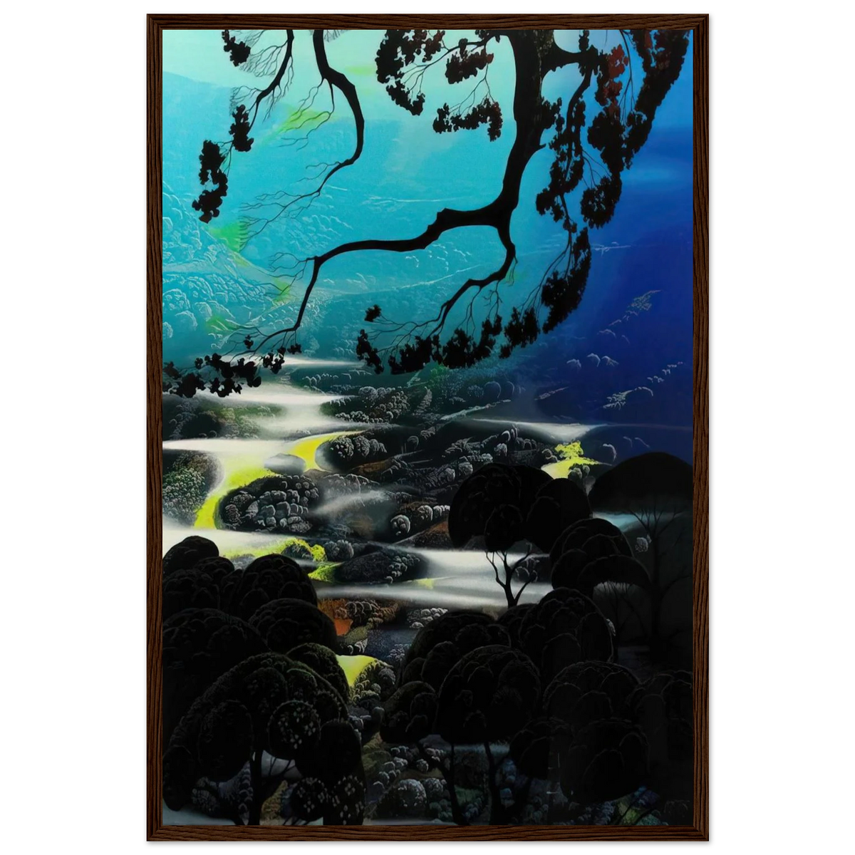 Days End Framed Poster | Eyvind Earle Framed Prints Wall Art | Eyvind Earle Prints