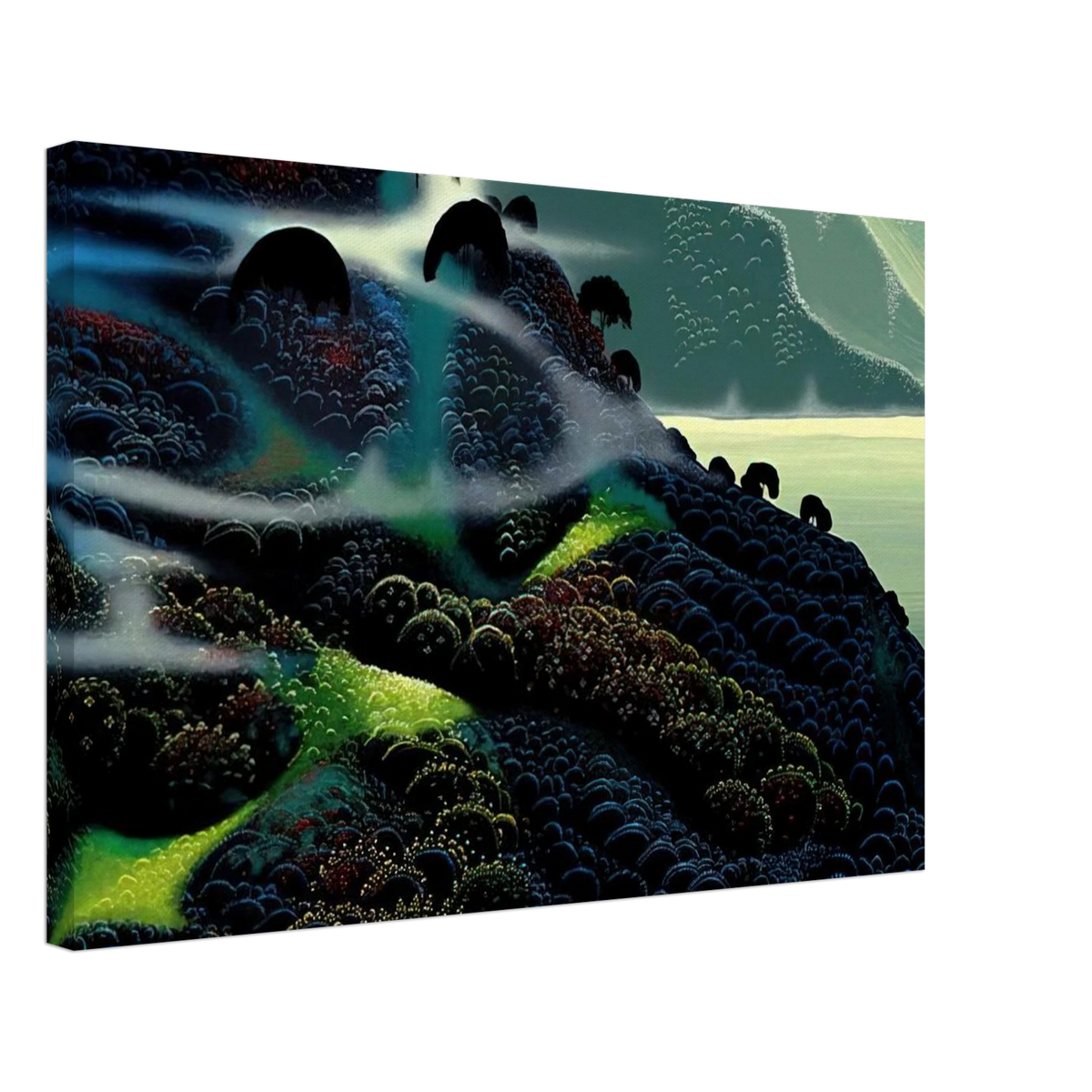 Ocean Paradise Canvas | Eyvind Earle Canvas | Eyvind Earle Prints