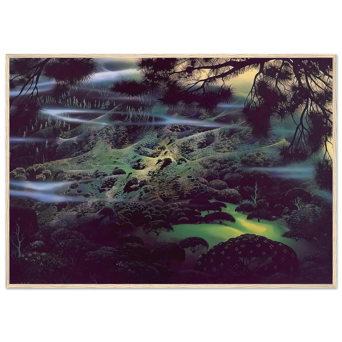 Symphonic Fantasy Framed Poster | Eyvind Earle Framed Prints Wall Art | Eyvind Earle Prints