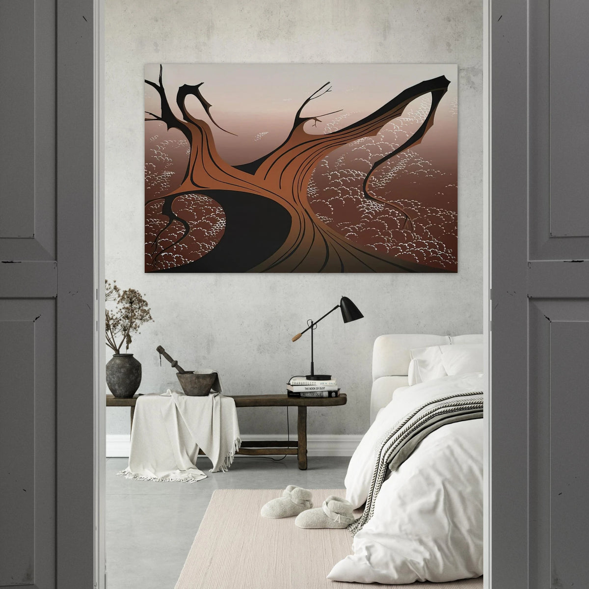 Brown Tree Poster | Eyvind Earle Poster | Eyvind Earle Prints