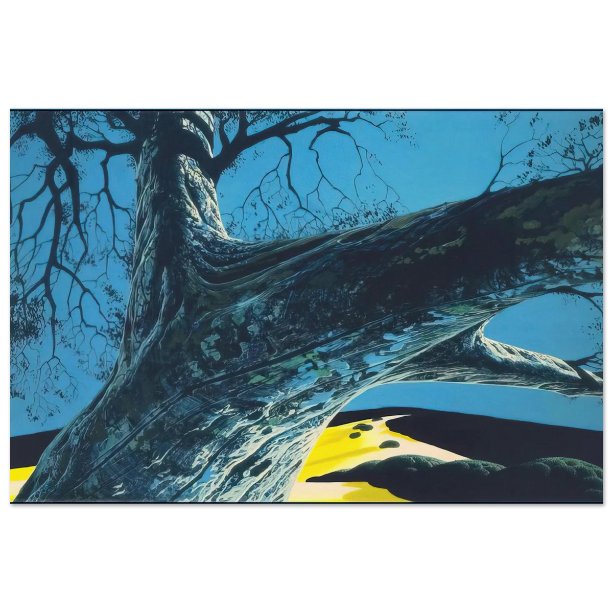 Distant Meadow Poster | Eyvind Earle Poster | Eyvind Earle Prints