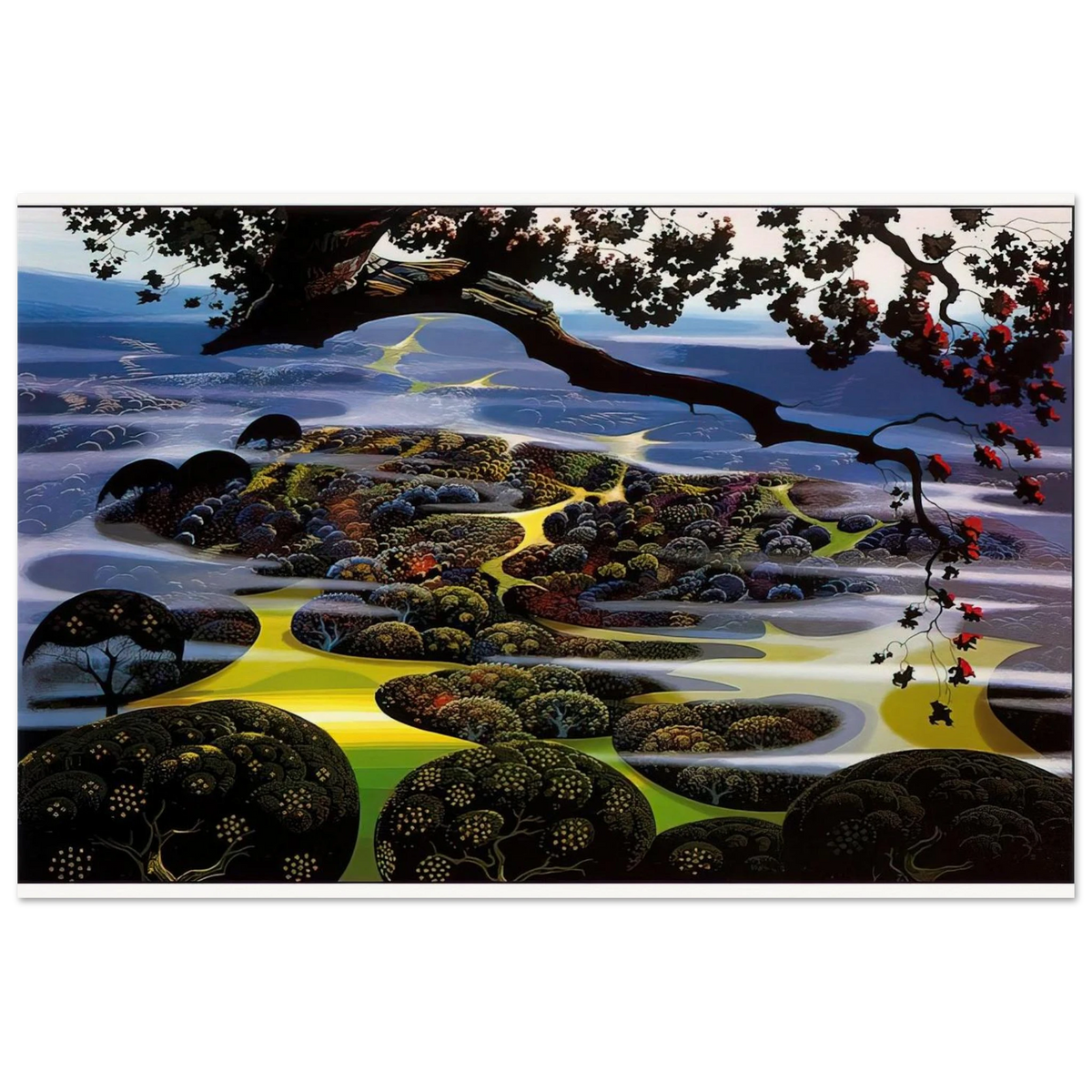 Mystic Mountain Poster | Eyvind Earle Poster | Eyvind Earle Prints