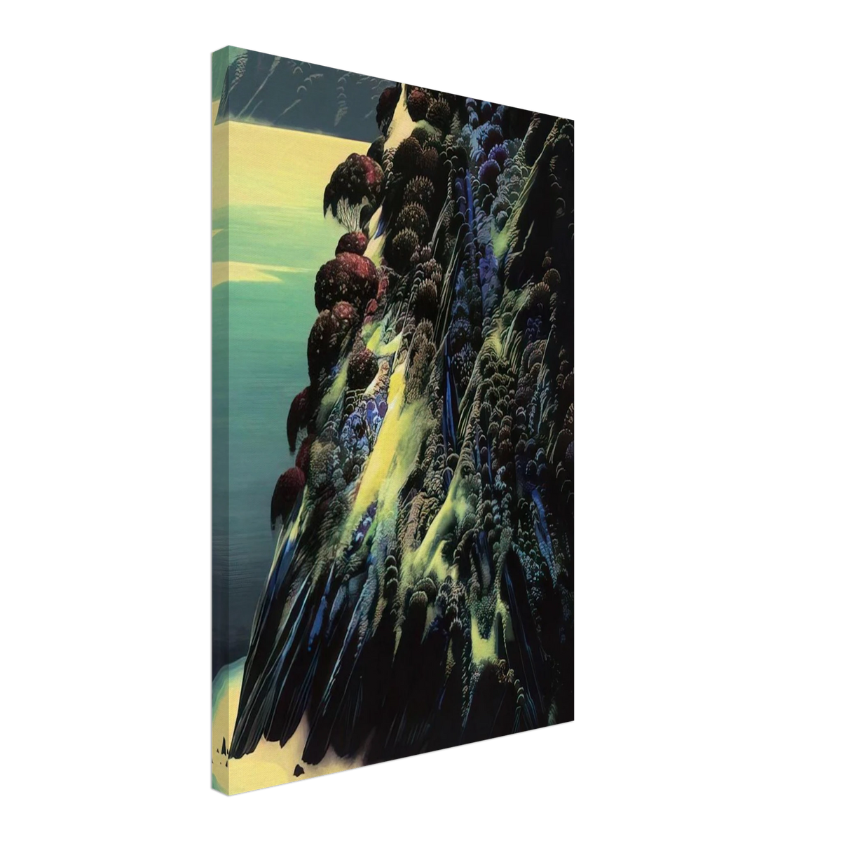 Big Sur Poem Canvas | Eyvind Earle Canvas | Eyvind Earle Prints