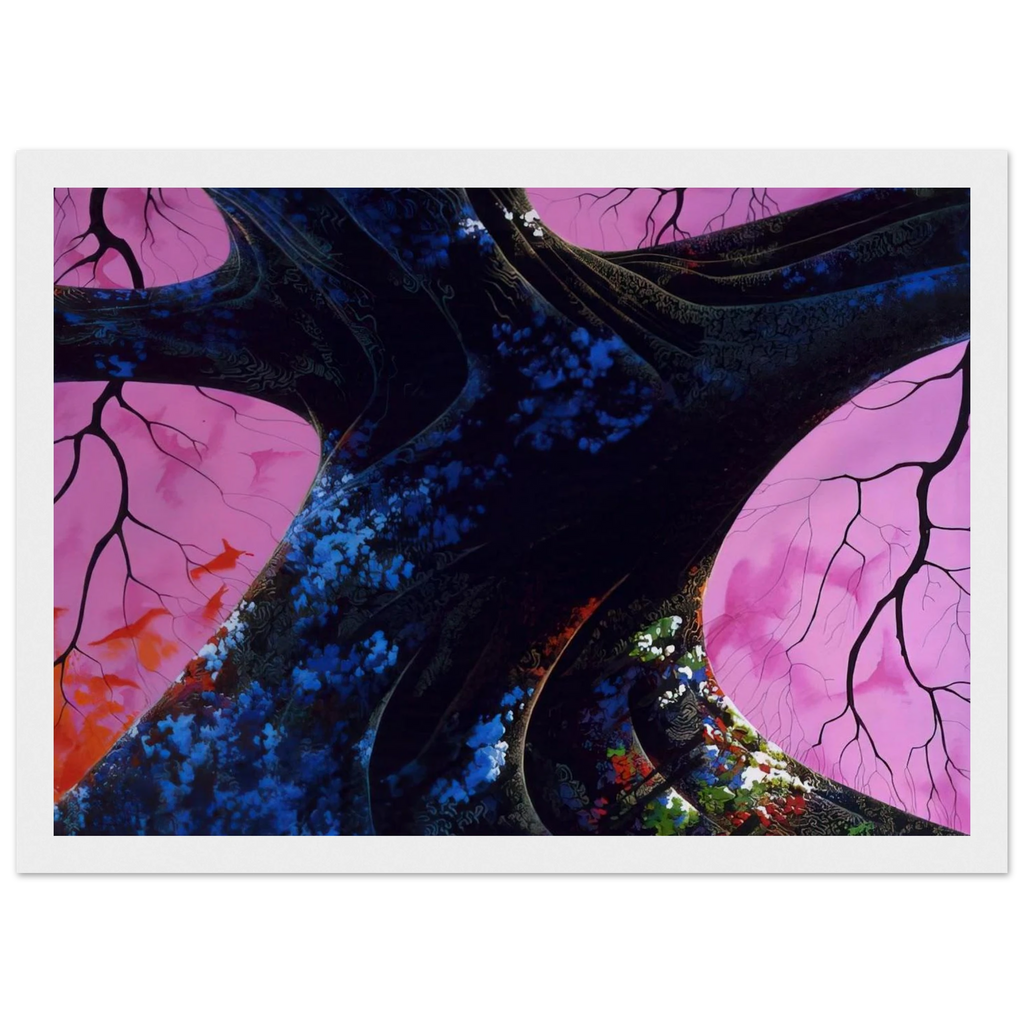 Giant Oak Framed Poster | Eyvind Earle Framed Prints Wall Art | Eyvind Earle Prints
