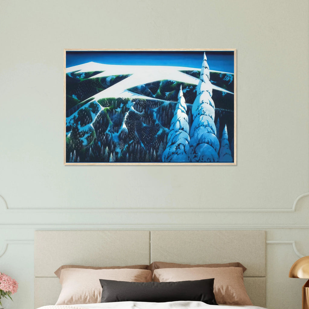 Sangre De Cristo Range Framed Poster | Eyvind Earle Framed Prints Wall Art | Eyvind Earle Prints