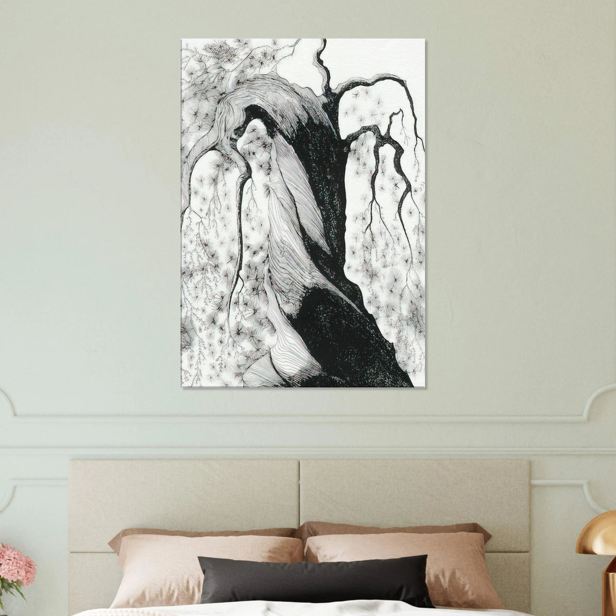 Pine Tree Canvas | Eyvind Earle Canvas | Eyvind Earle Prints