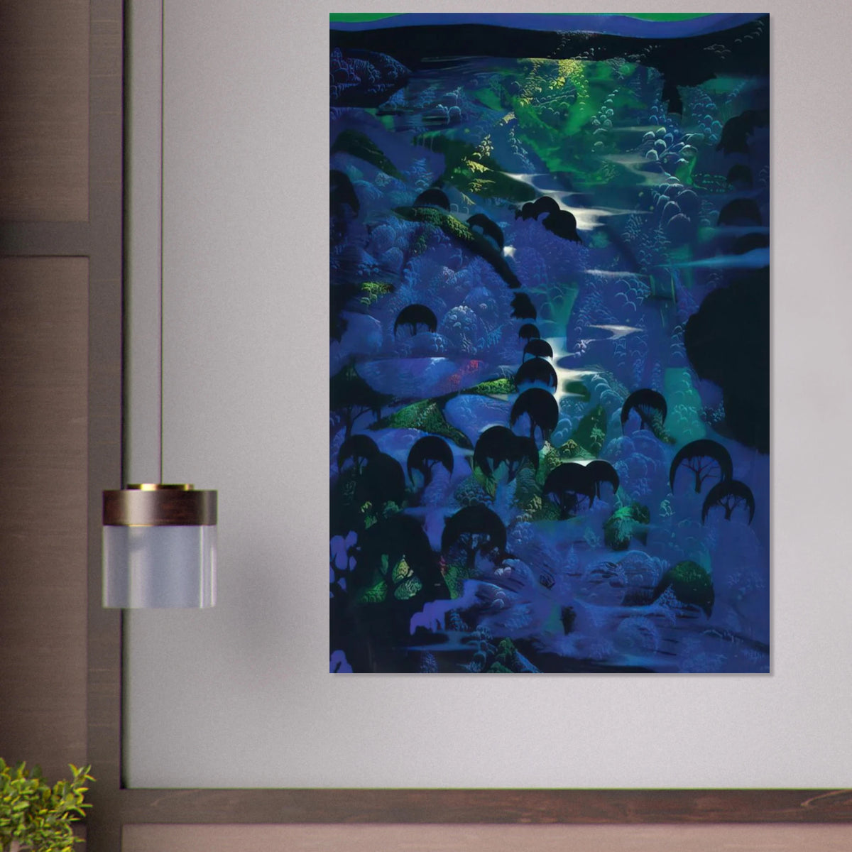 Beneath an Emerald Sky Poster | Eyvind Earle Poster | Eyvind Earle Prints