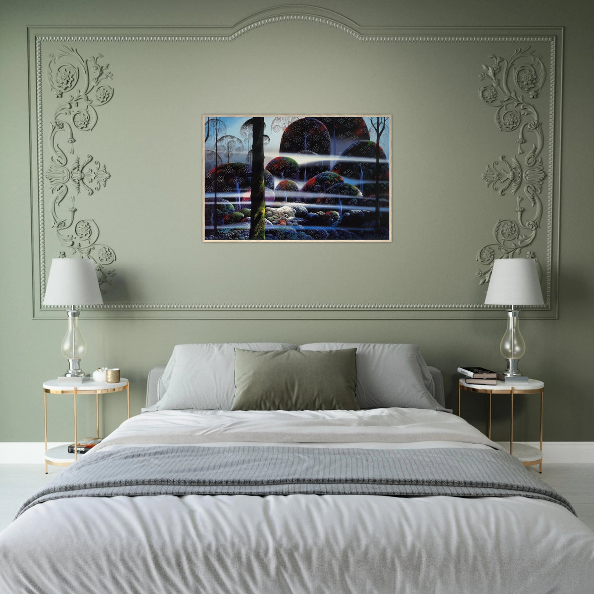 Beyond Paradise Framed Poster | Eyvind Earle Framed Prints Wall Art | Eyvind Earle Prints