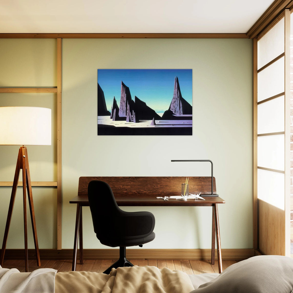 Desert Rocks Canvas | Eyvind Earle Canvas | Eyvind Earle Prints