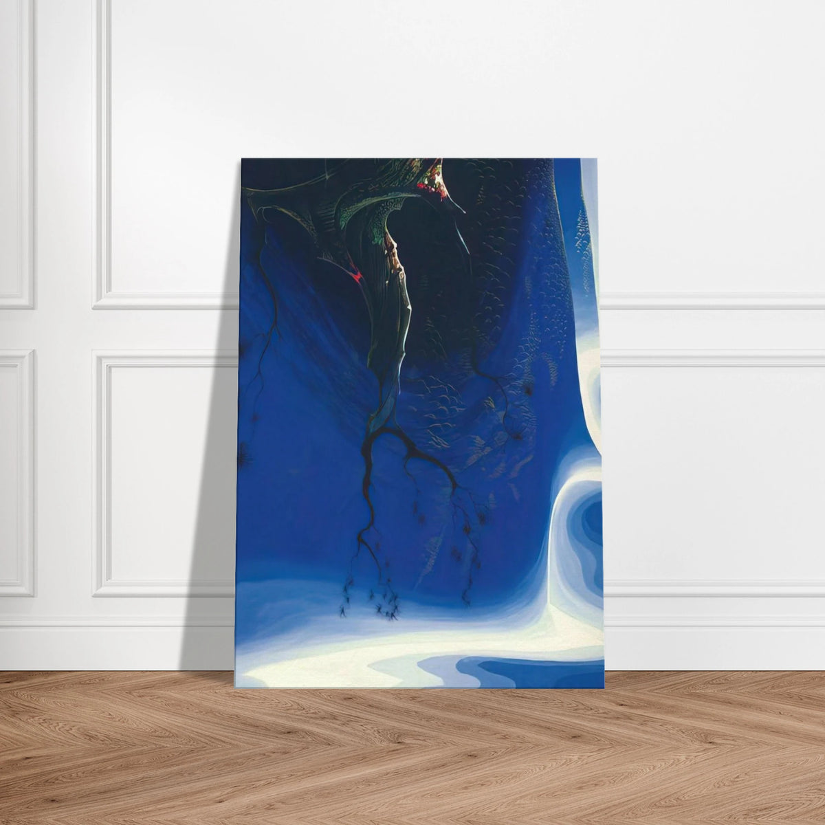 Blue Purple Mist Canvas | Eyvind Earle Canvas | Eyvind Earle Prints
