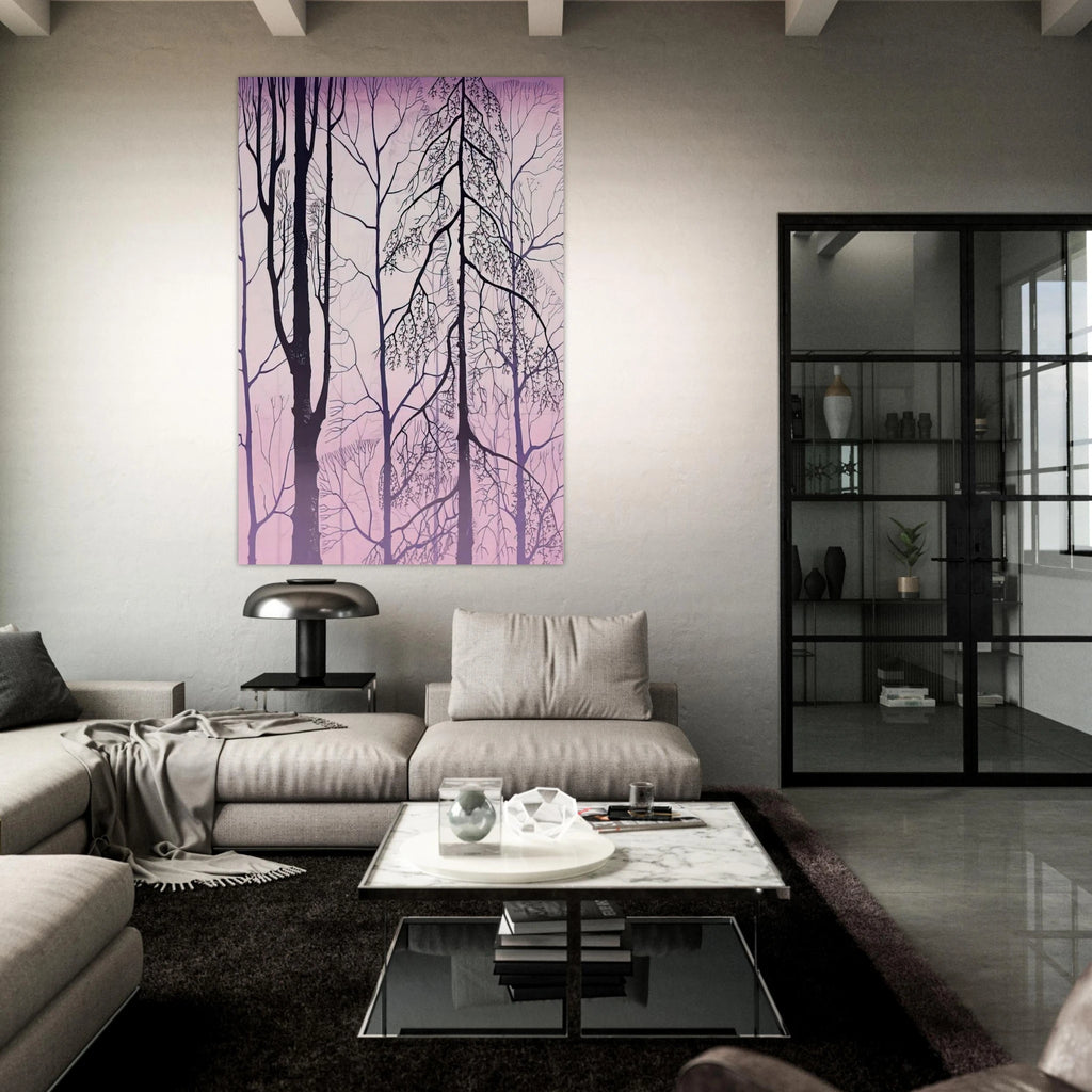 Winter woods Poster | Eyvind Earle Poster | Eyvind Earle Prints